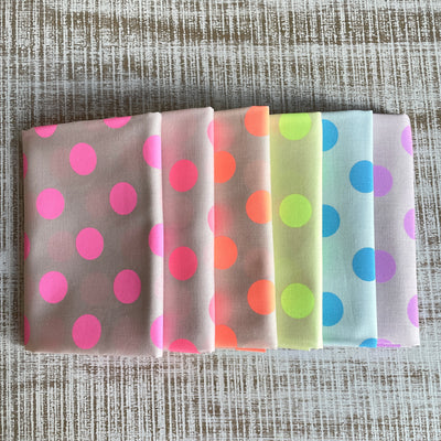 Tula Pink "Neon Pom Poms" Fat Quarter Bundle