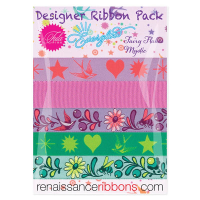 Tula Pink Ribbon Pack - Fairy Flakes in Mystic