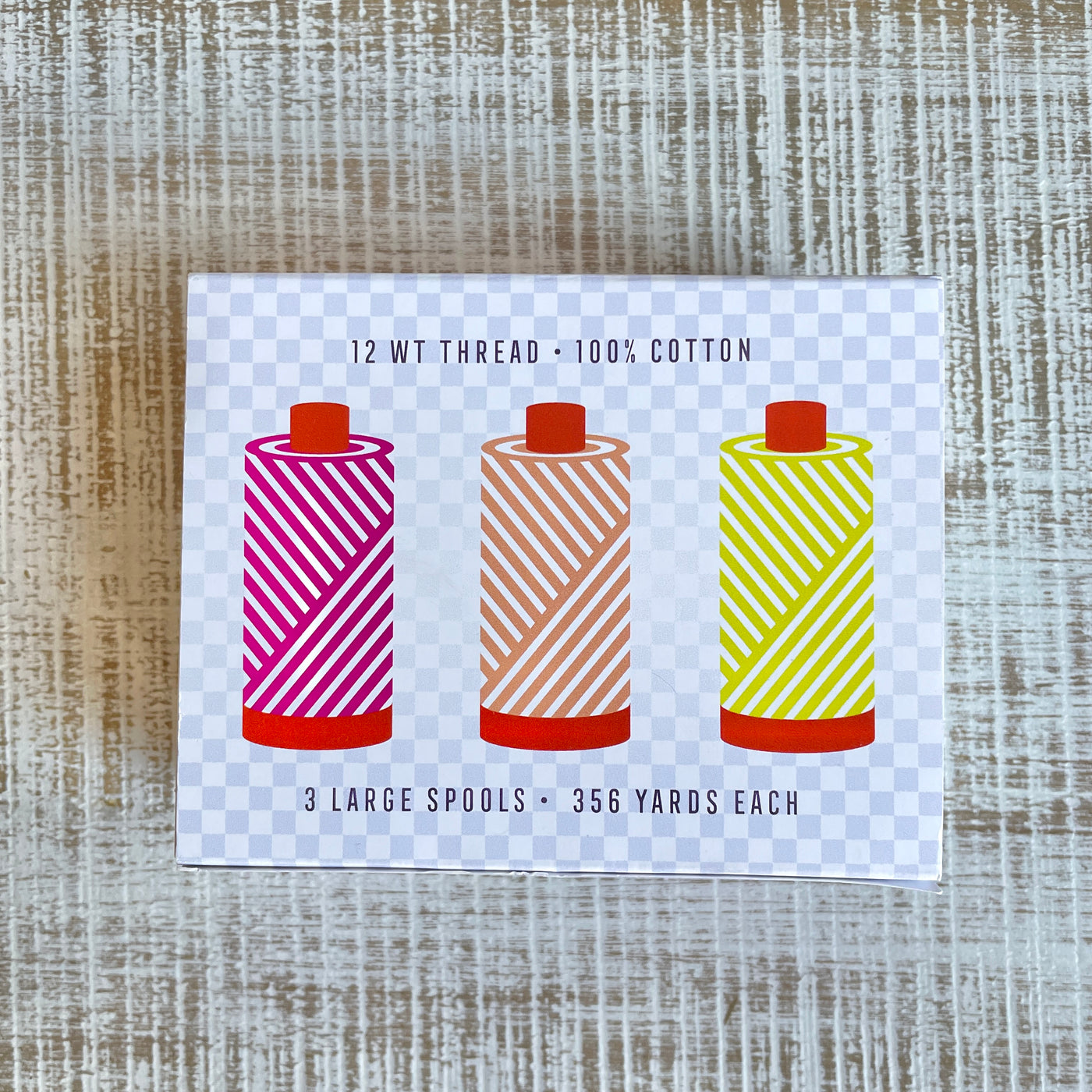 12wt + Neon Thread Collection by Tula Pink x Aurifil