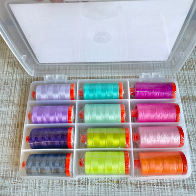 Untamed (50WT + Neon) Thread Collection by Tula Pink x Aurifil