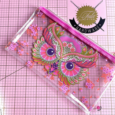 Tula Pink FMF2 "Hootie" Small Pencil Pouch