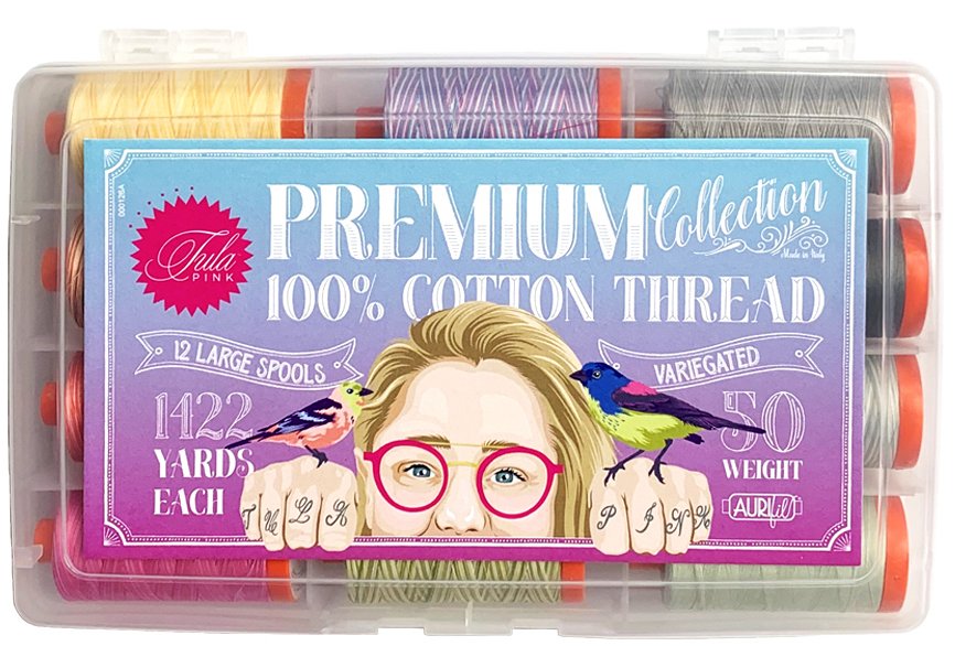 [New Packaging] Large Tula Pink Premium Thread Collection ...